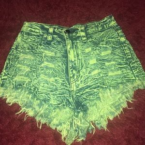 Aphrodite Jean shorts